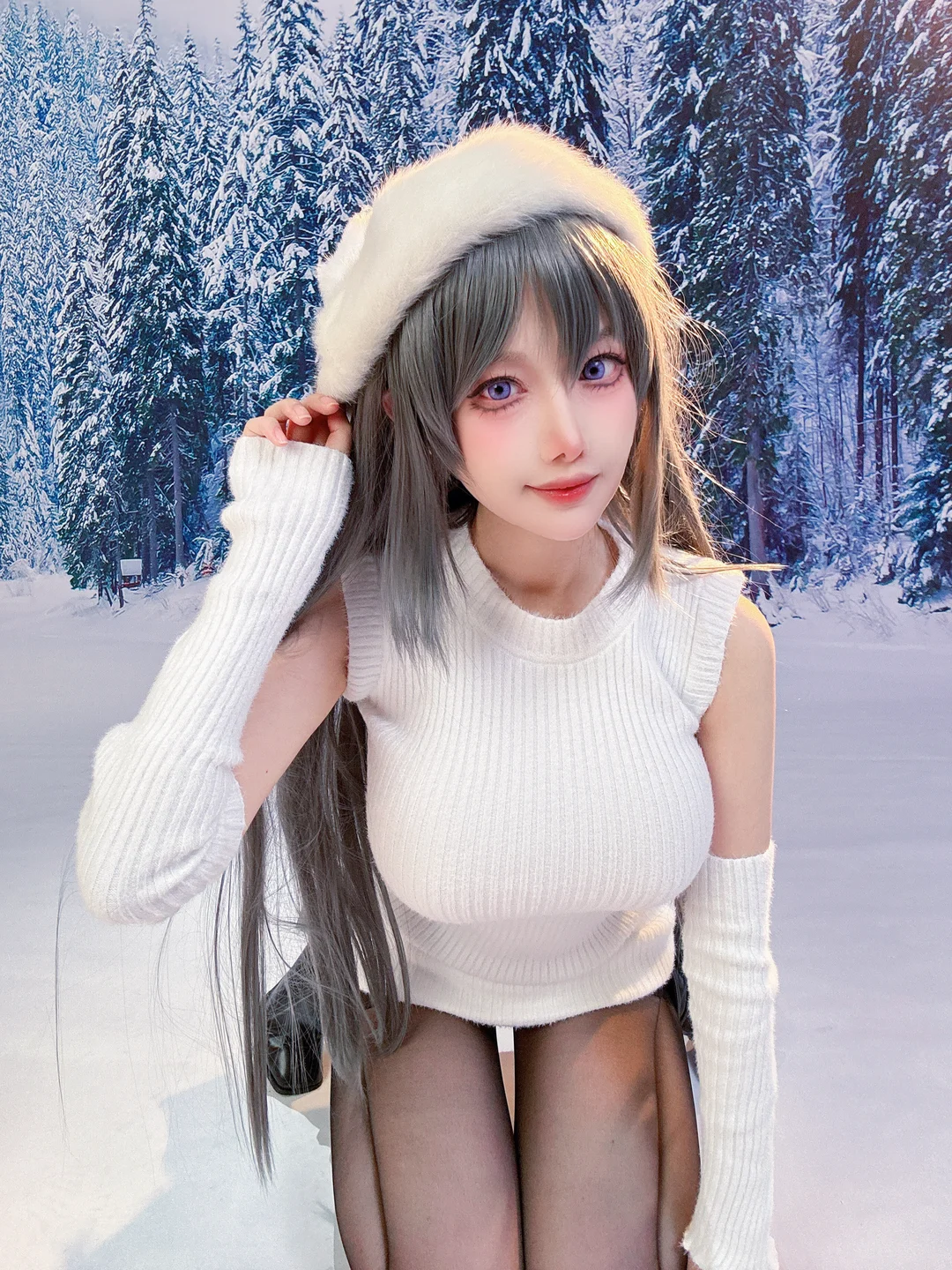 Shika小鹿鹿 - 麻衣学姐 [25P-418MB] tg@simisebaisi 【丝足阁】023.webp